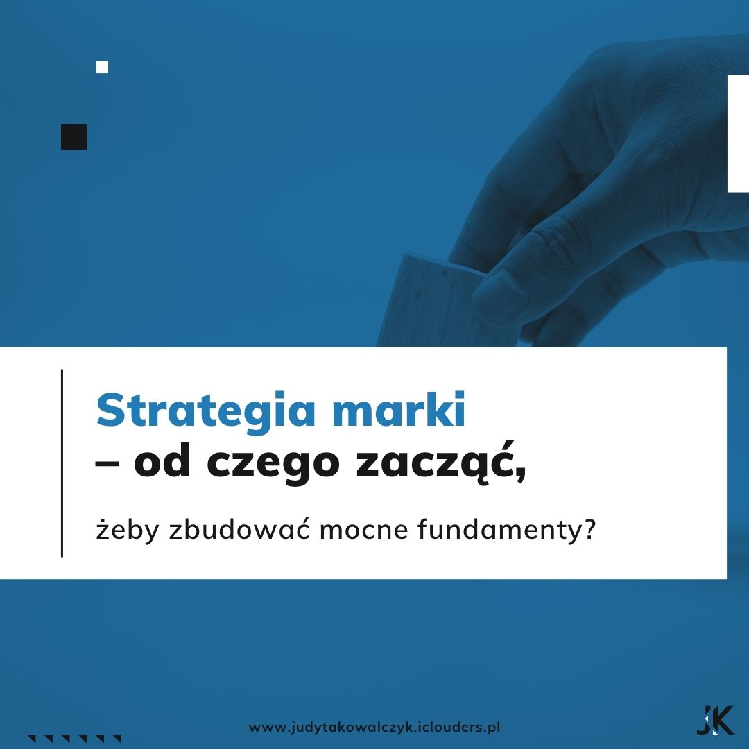 Strategia marki – od czego zacząć, żeby zbudować mocne fundamenty_BLOG_Judyta Kowalczyk_Brand Maintainer